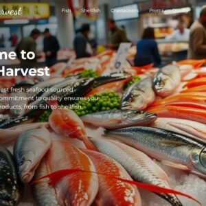 Modèle de site Web pour grossiste en fruits de mer